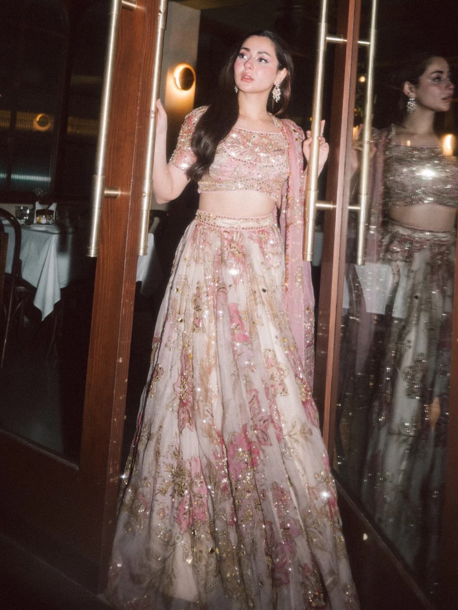 Blush Jardin Royale Lehenga - 007